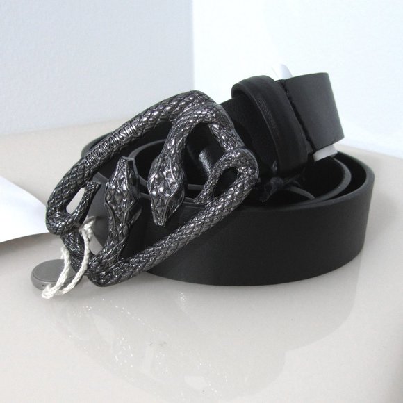 Just Cavalli NWT Roberto Cavalli 3D Snake Buckle Belt